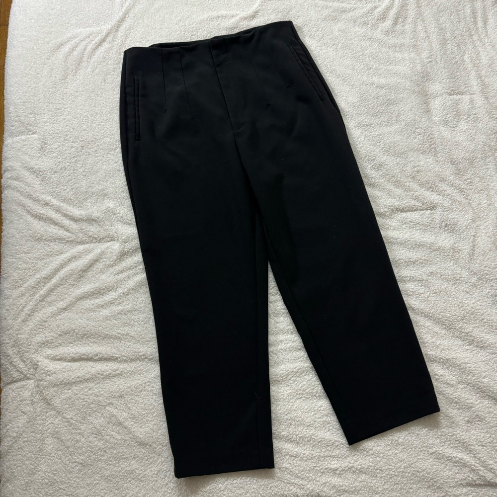 ASOS Stradivarius Petite Black Trousers